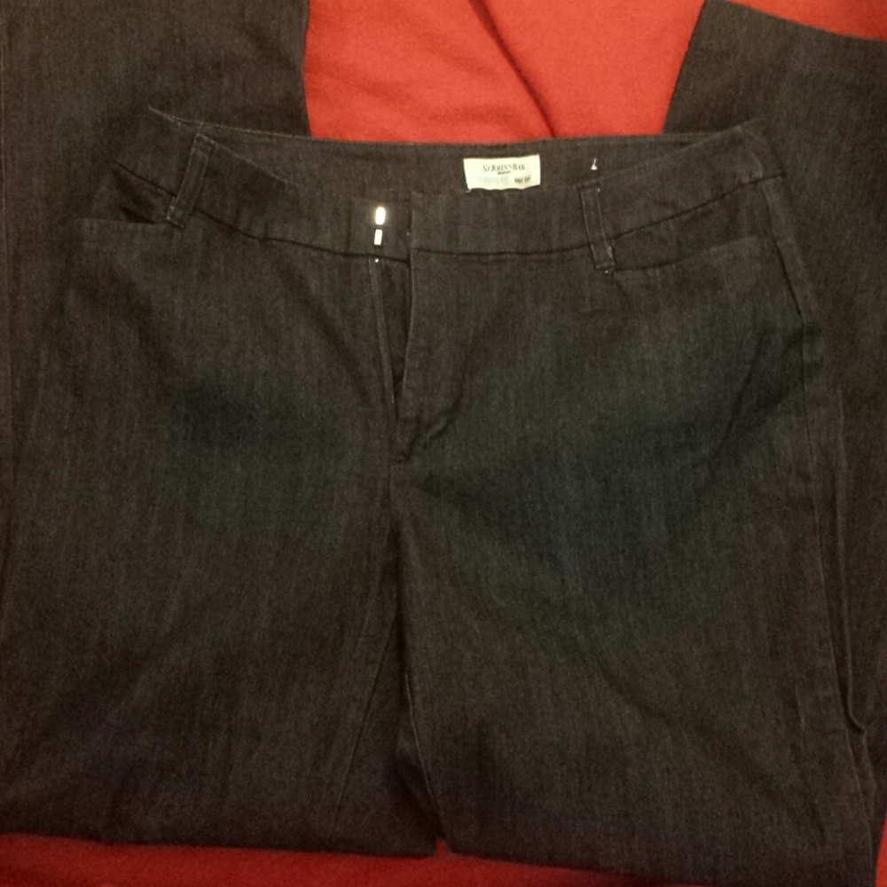 NWOT St. John's Bay Boot Cut Jeans